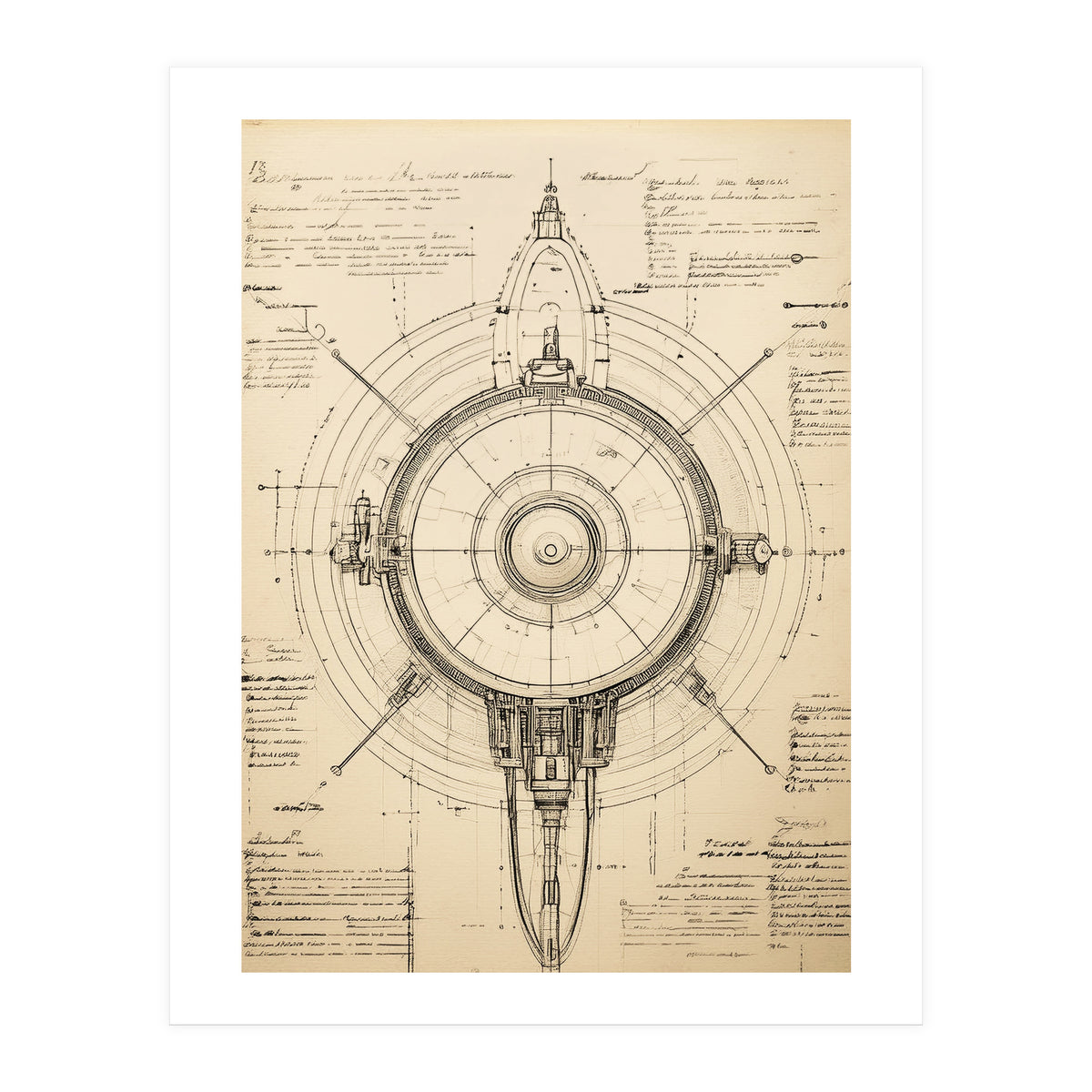 Back To The Moon 017 (Print Only)