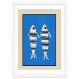 Minimal Fish On Blue thumbnail