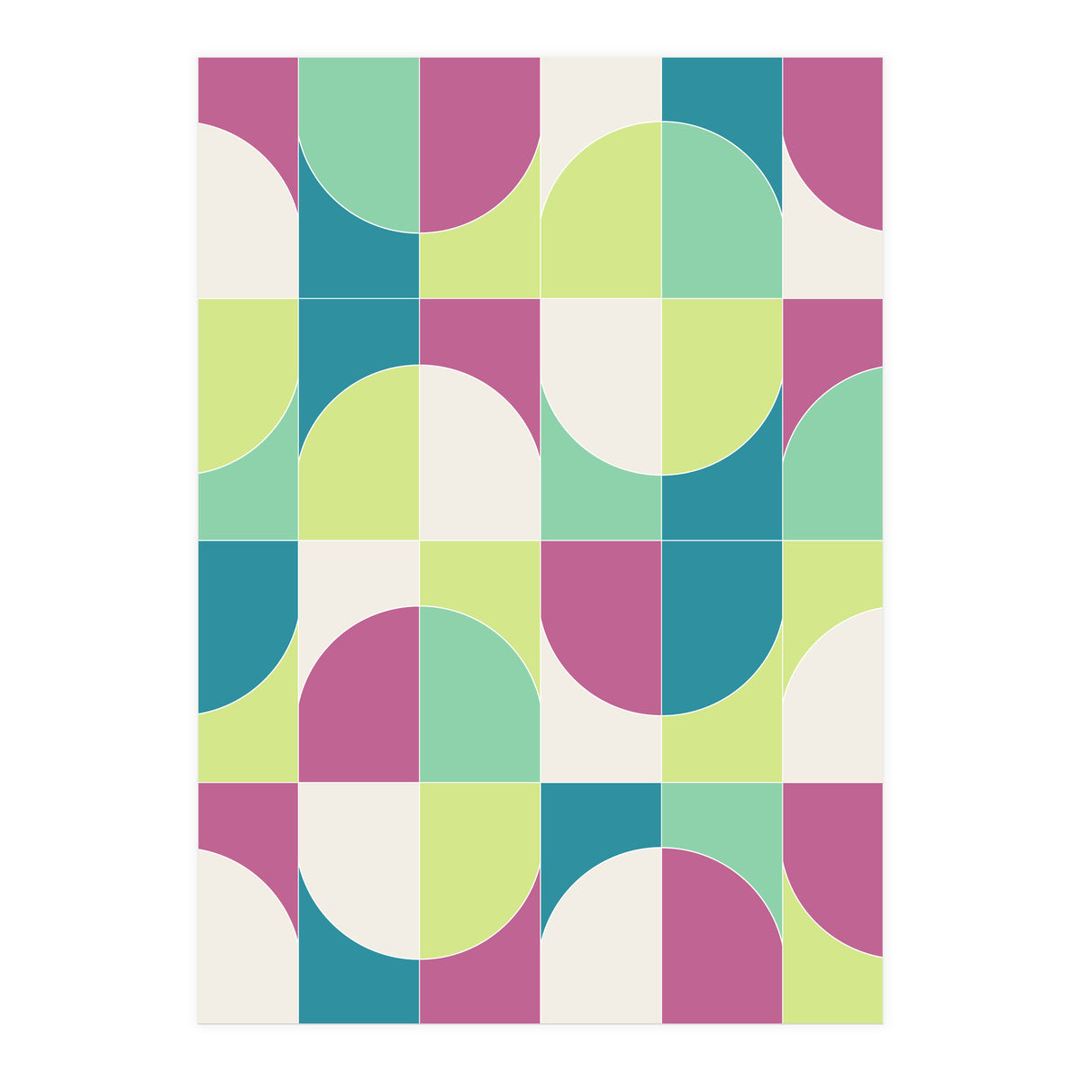 Bold Geo Tiles 04 (Print Only)