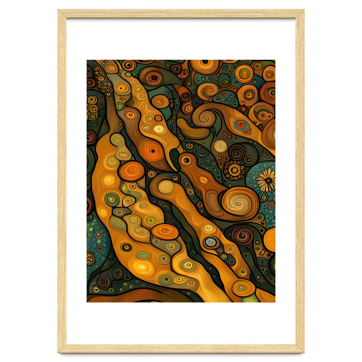 Artificial Masterworks - Klimt van Gogh