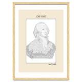 John Adams – John Trumbull (ascii Art) thumbnail