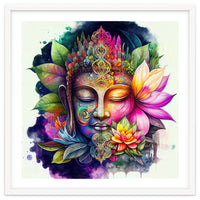 Floral Awakening Buddha