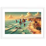 Vintage Australia, Great Ocean Road Poster thumbnail