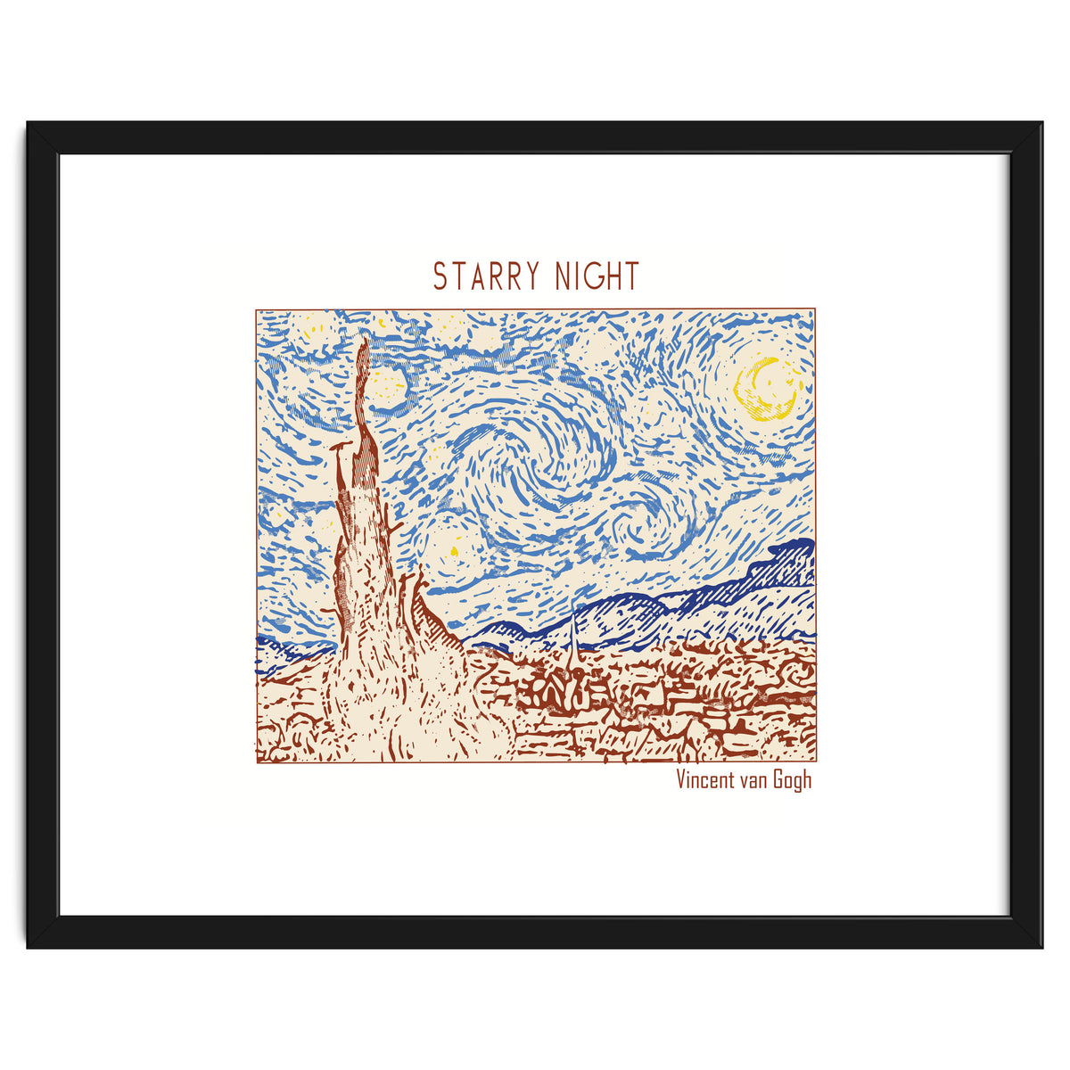 Starry Night – Vincent Van Gogh