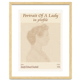 Portrait Of A Lady In Profile (1914) – Joseph Edward Southall (english, 1861 – 1944) thumbnail