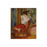 La liseuse-reading woman, around 1900. Oil on canvas, 56 x 46 cm. (Print Only) thumbnail