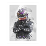 Lewis Hamilton F1 (Print Only) thumbnail