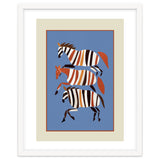 Striped Running Horses thumbnail