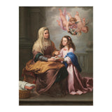 Bartolomé Esteban Murillo / 'Saint Anne with the Virgin', ca.  1655, Spanish School. VIRGIN MARY. (Print Only) thumbnail