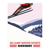 Ski Jump In Norway (Print Only) thumbnail