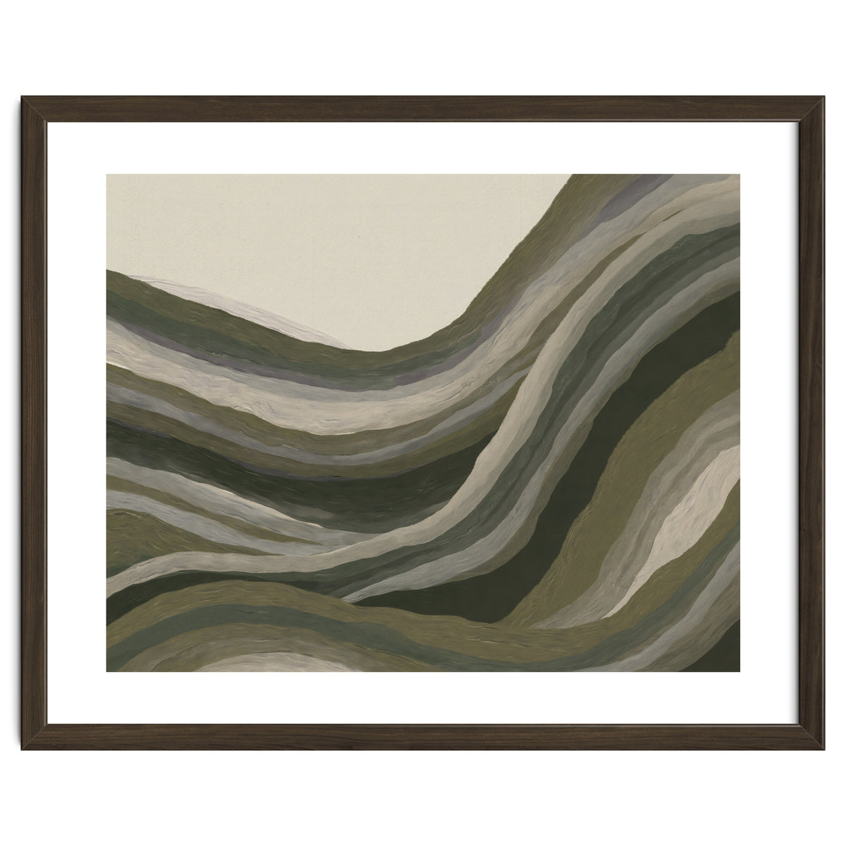 Moody Abstract Hills