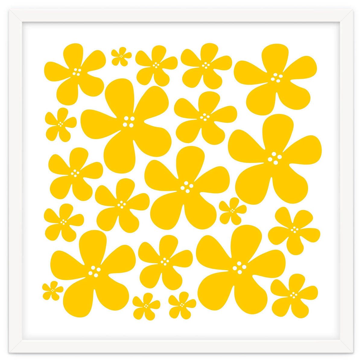 Yellow Flowers Pattern