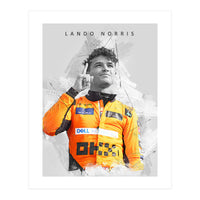 Lando Norris Formula 1 (Print Only)