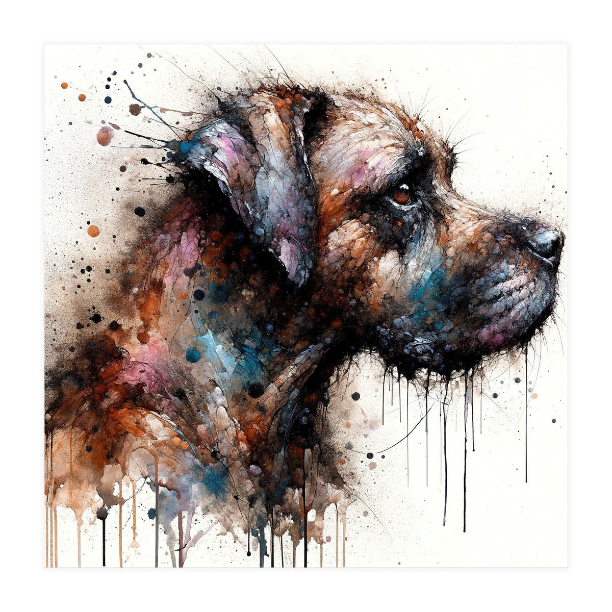 Powerful Dog (Print Only)