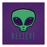 Believe Alien Head (Print Only) thumbnail