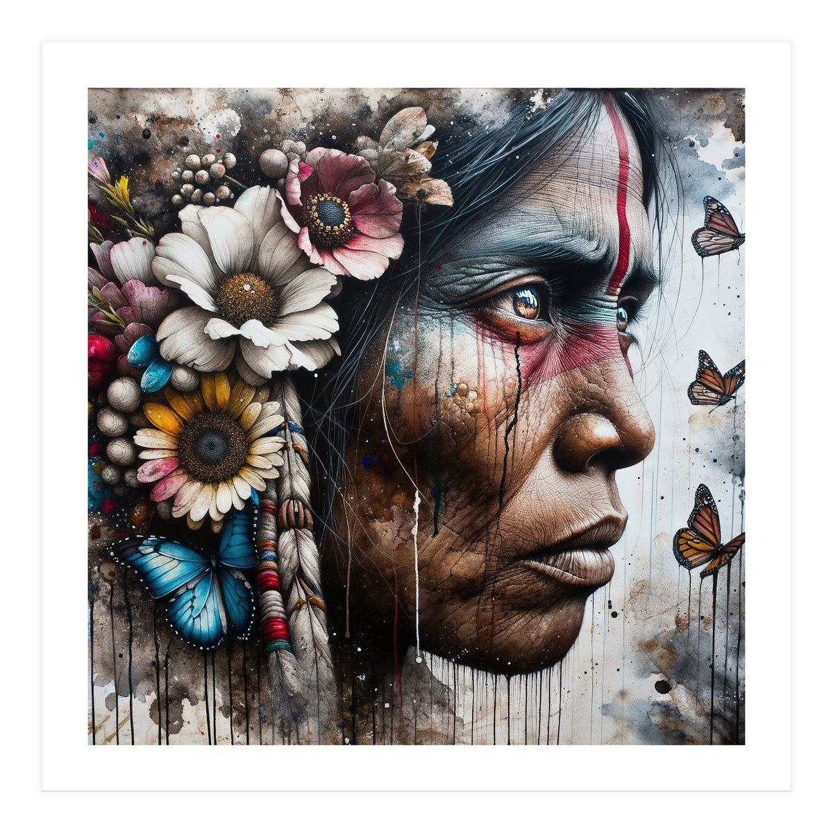 Weathered Bloom Profile (Print Only)