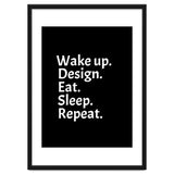 Wake Up Design Eat Sleep Repeat thumbnail