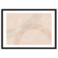 calming essentials Curved Lines chalky peach