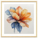 Ethereal Amber and Azure Bloom thumbnail
