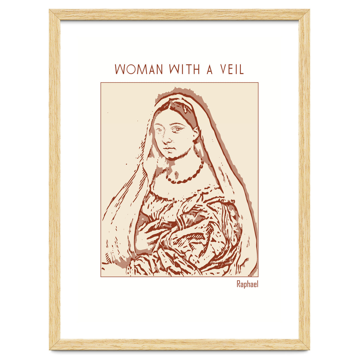 Woman With A Veil – Raphael