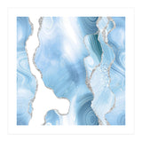 Blue & Silver Agate Glitter Texture 05  (Print Only) thumbnail