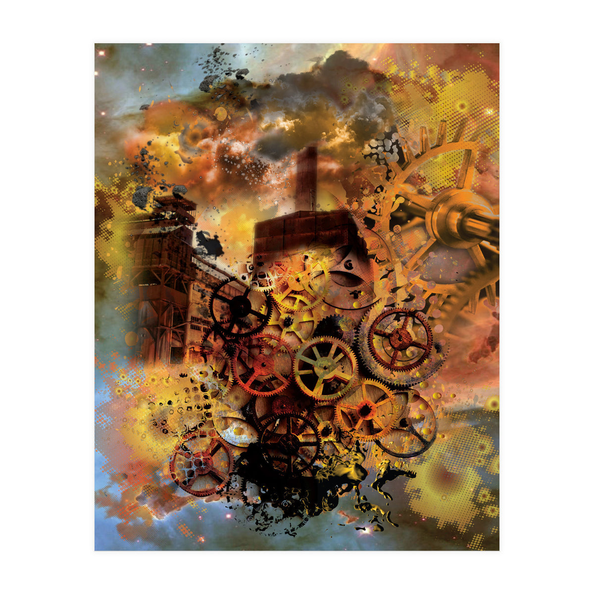 Steampunk Industrial Revolution (Print Only)