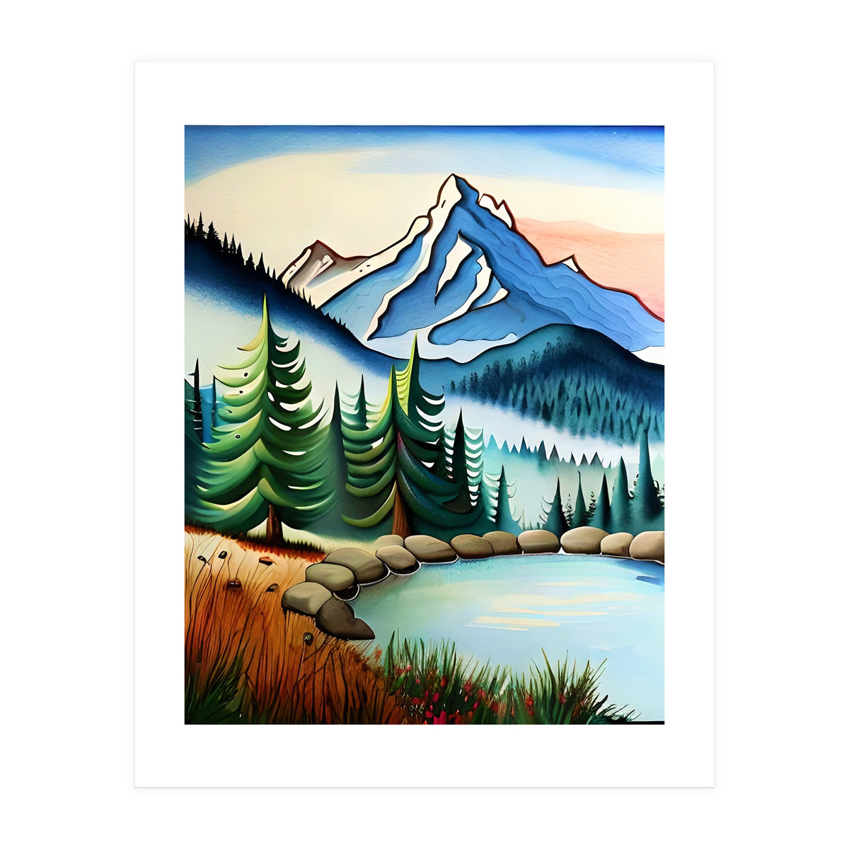 Serenity Unveiled (Print Only)