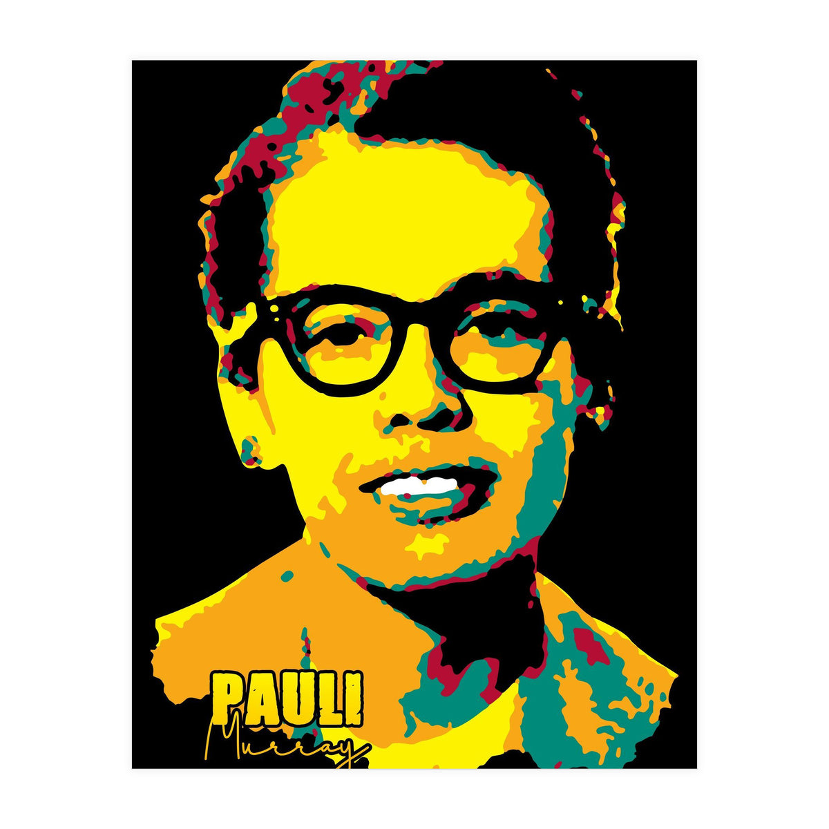 Pauli Murray American Civil Rights Activist (Print Only)