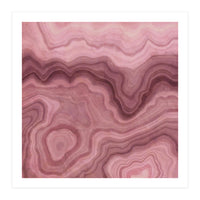 Pink Agate Texture 07  (Print Only)