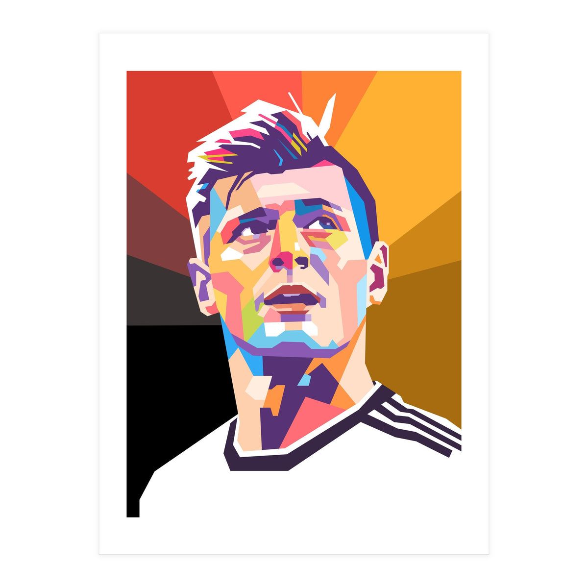 Toni Kroos art (Print Only)