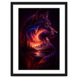 The Nebula Guardian Wolf of the Mountains thumbnail