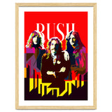 Rush Progressive Rock Pop Art WPAP thumbnail