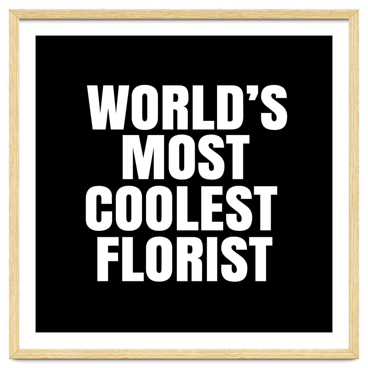 World's most coolest florist