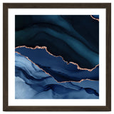 Navy & Rose Gold Agate Texture 12 thumbnail