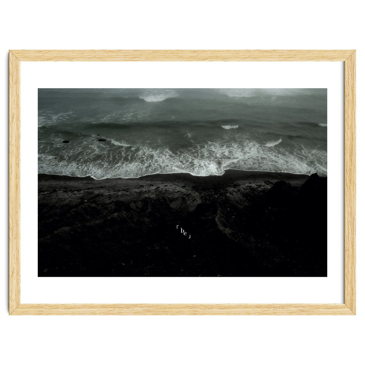 be - Ocean Wave - Black Beach