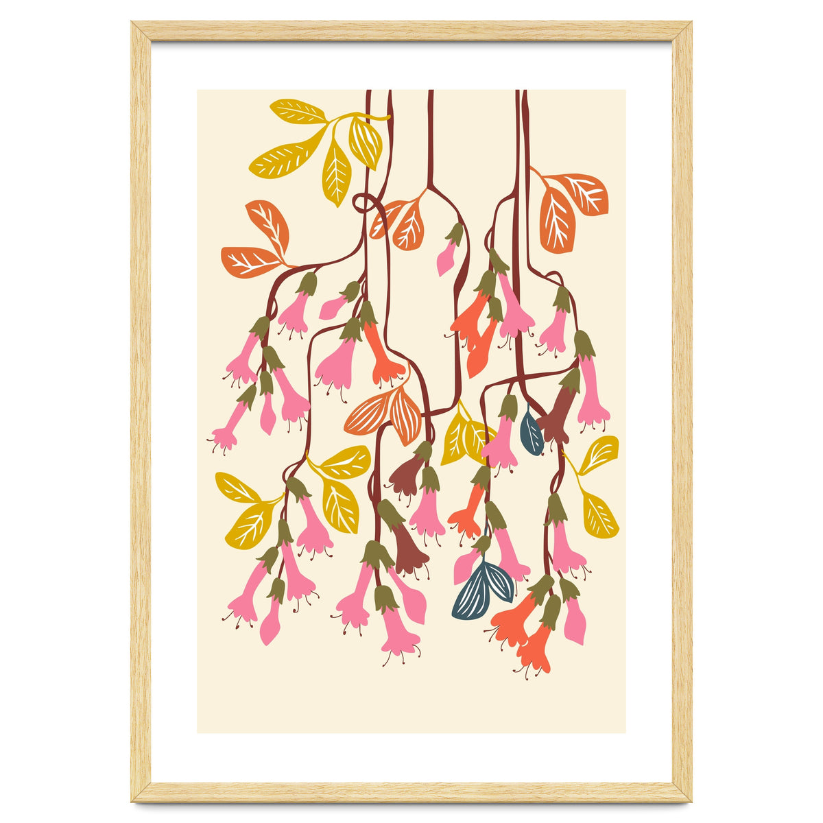 Fuchsia Flower Affection Light