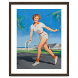 Pinup Girl On The Tennis Course thumbnail