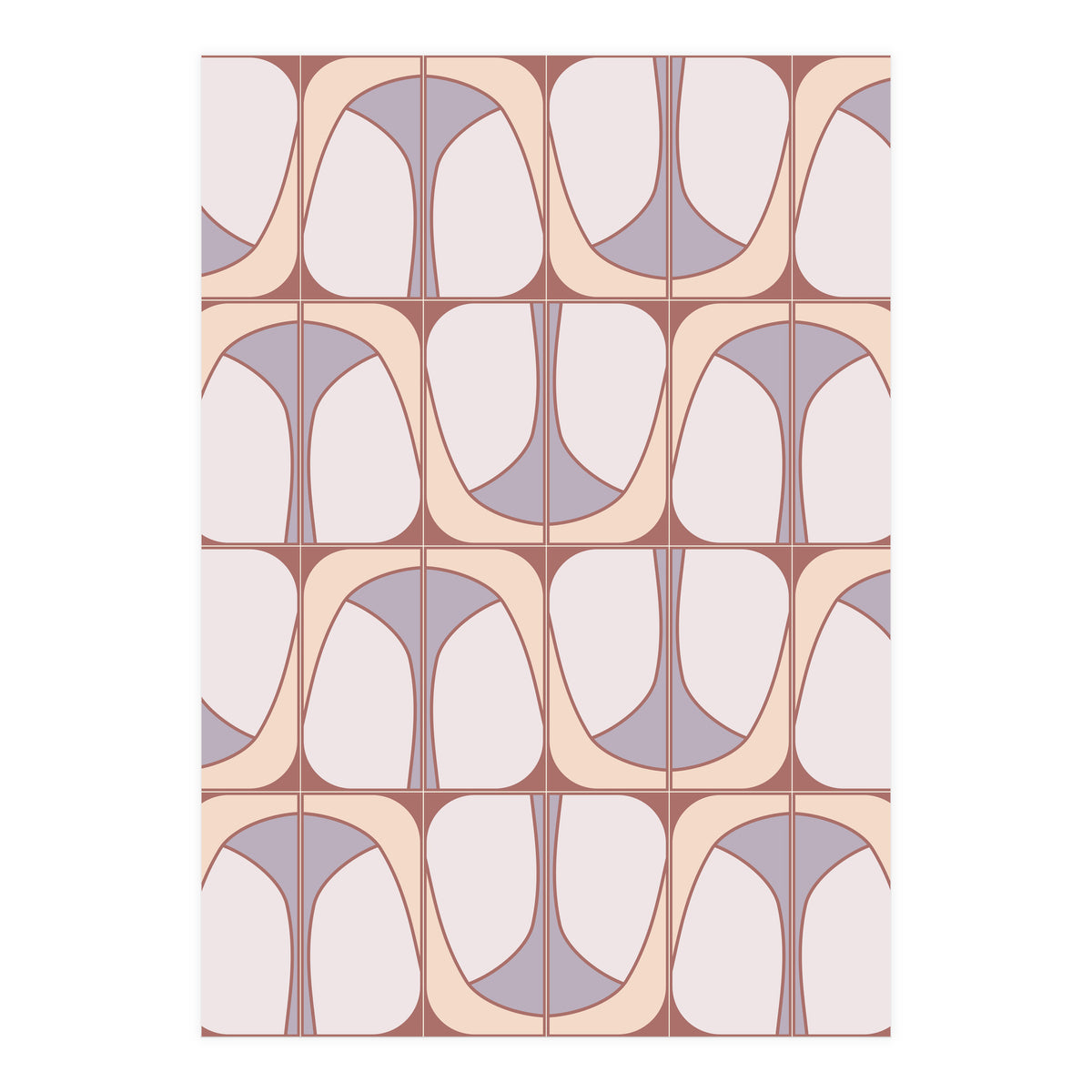 Romantic Deco Mixed Tiles (Print Only)