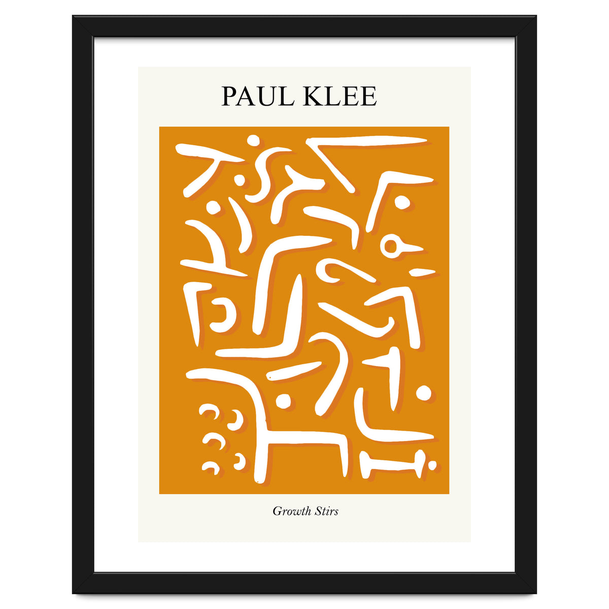 Growth Stirs  Inspired by Paul Klee