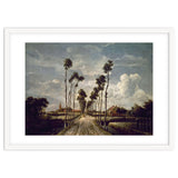 'The Avenue at Middelharnis', 1689, Oil on canvas, 103 x 141 cm. thumbnail