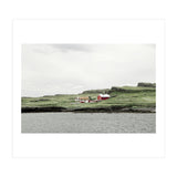Red house on the shore - Iceland (Print Only) thumbnail