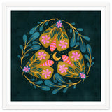 Floral Moths and Moon thumbnail