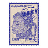 Audrey Hepburn Stamps Art (Print Only) thumbnail