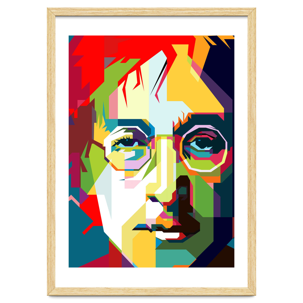 John Lennon Imagine Pop Art Wpap