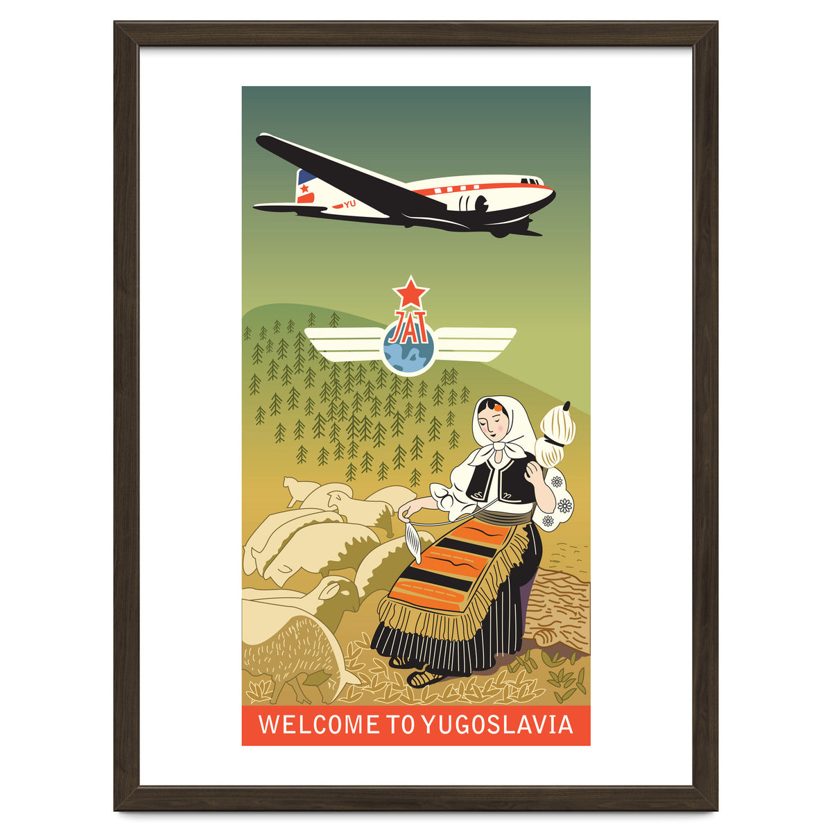 JAT Airways, Yugoslavia
