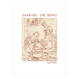 Sharing The News – Eugene De Blaas (Print Only) thumbnail