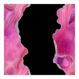 Magenta & Silver Agate Texture 02  (Print Only) thumbnail