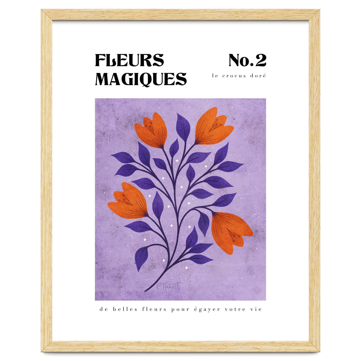 Magical Flowers No.2 Golden Crocus