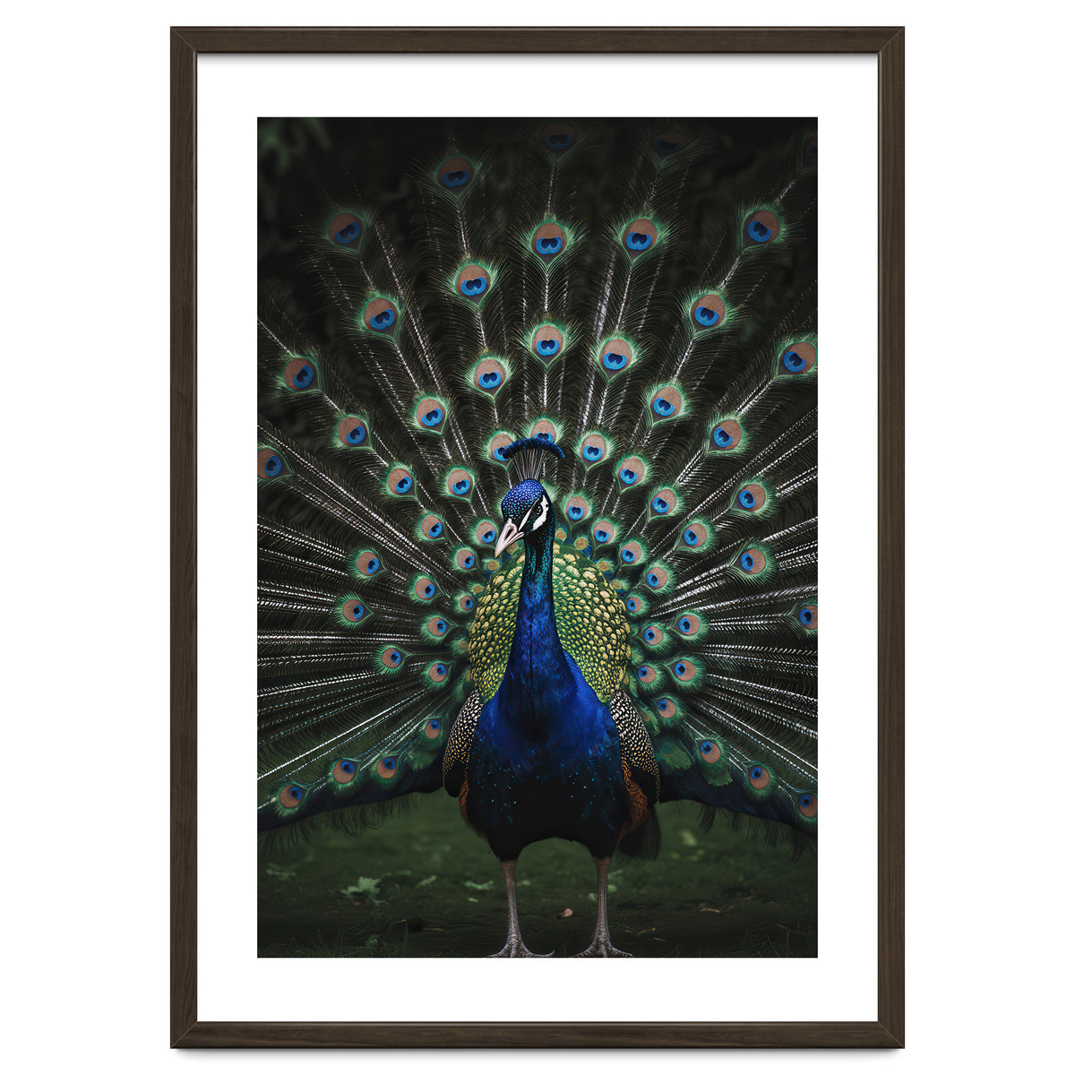 Peacock Portrait Photography