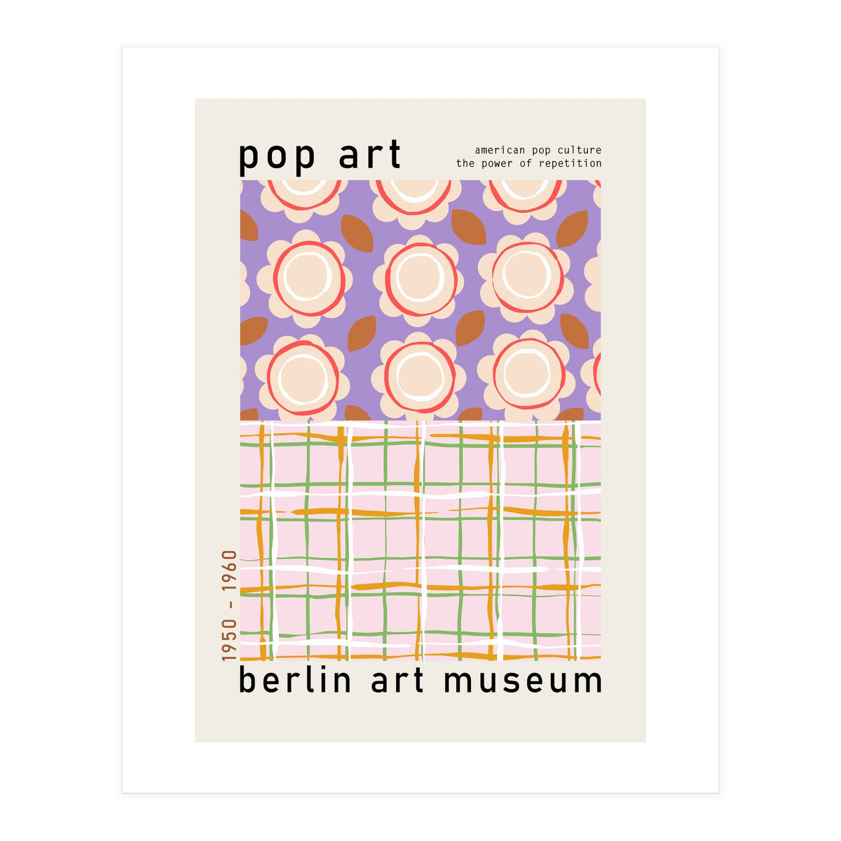 berlin art museum pop art (Print Only)
